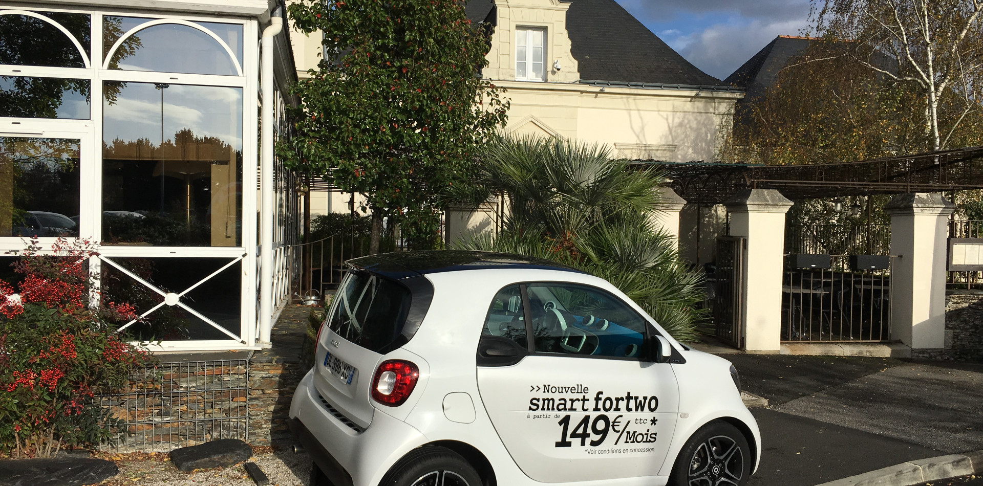 Partenariat avec le restaurant L'Hoirie à Angers