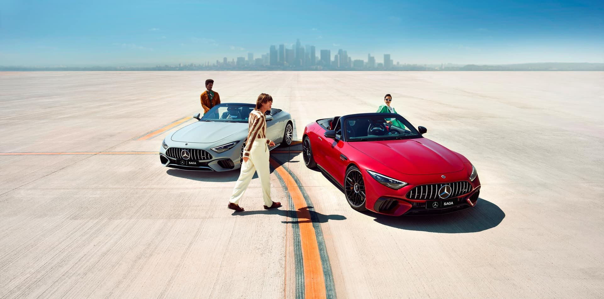 Illustratie voor AMG SL Roadster