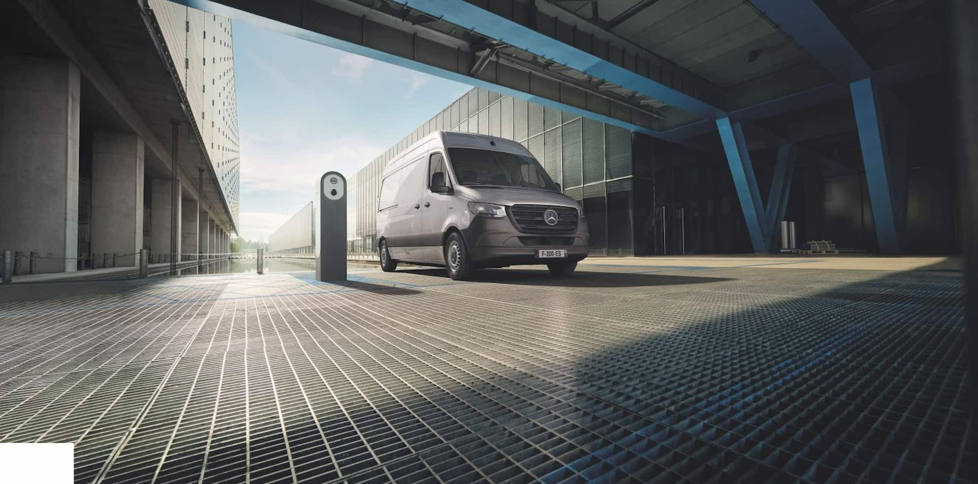 Illustratie voor eSprinter Gesloten Bestelwagen