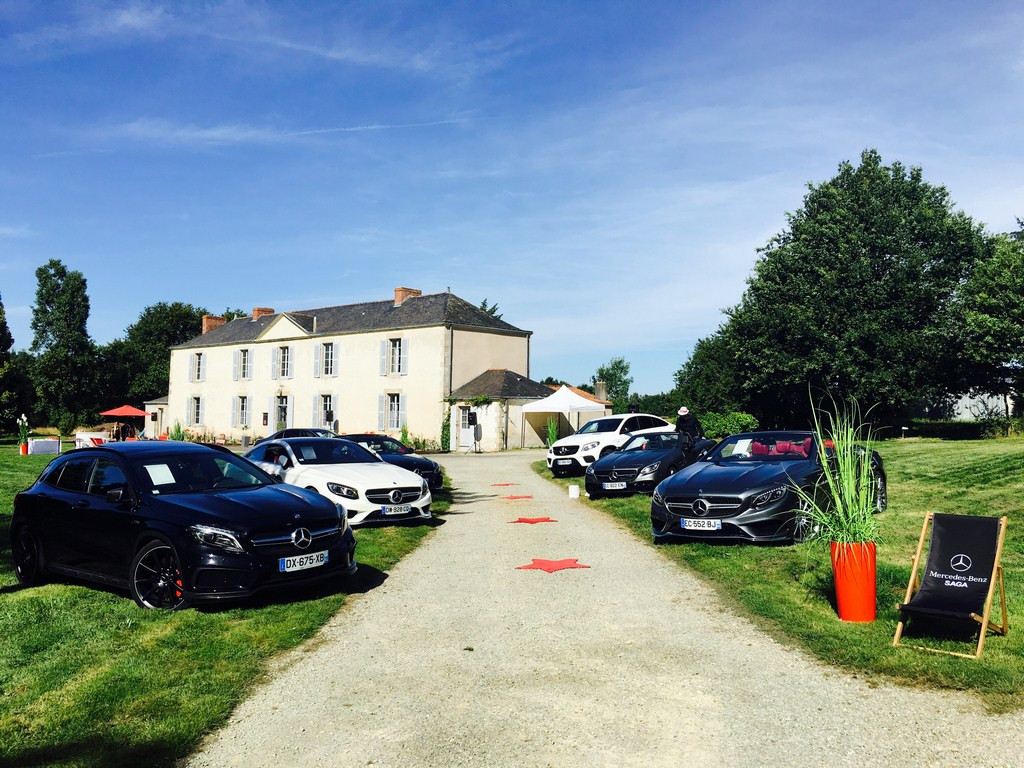 Présentation des cabriolets au Domaine de la Cantinière