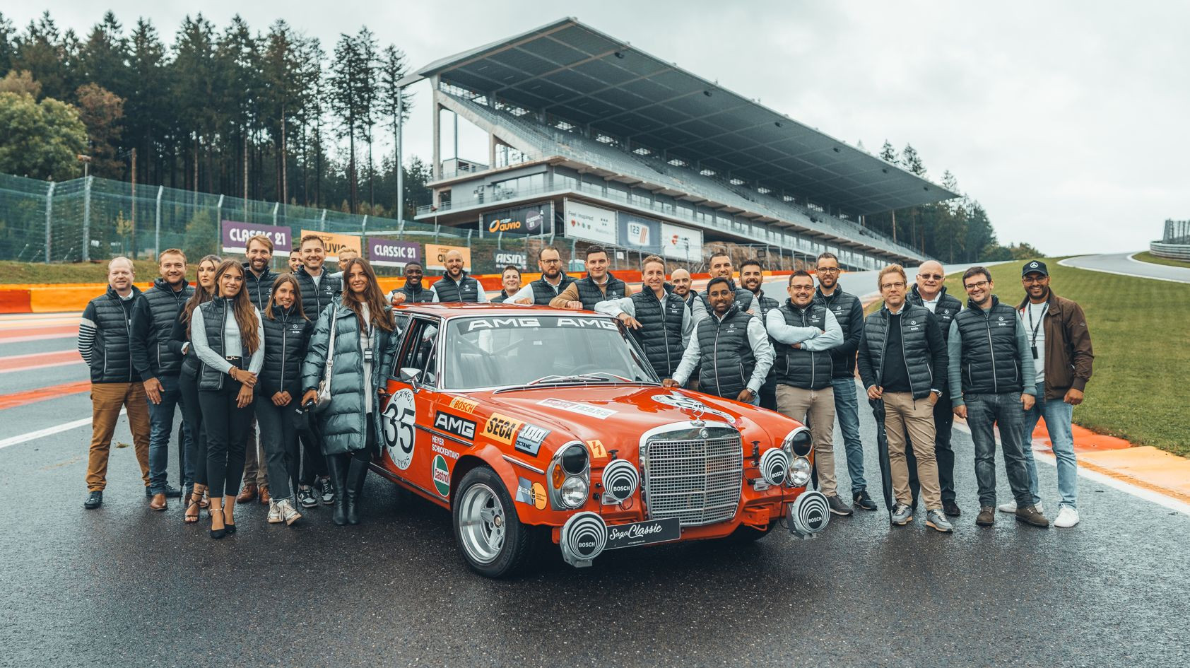 SAGA Mercedes-Benz à Spa-Francorchamps