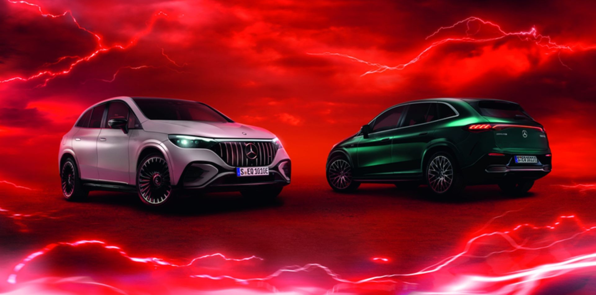 Illustration pour AMG EQE SUV