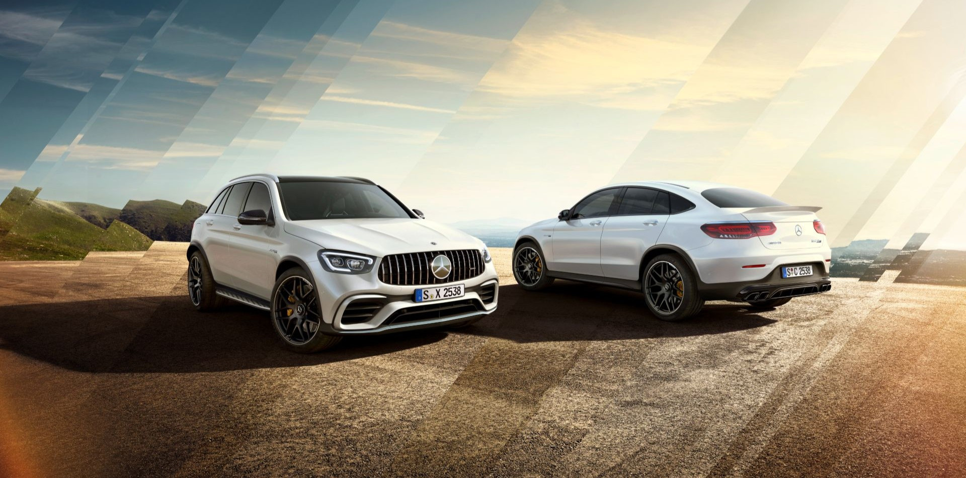 Illustration pour GLC Coupé AMG