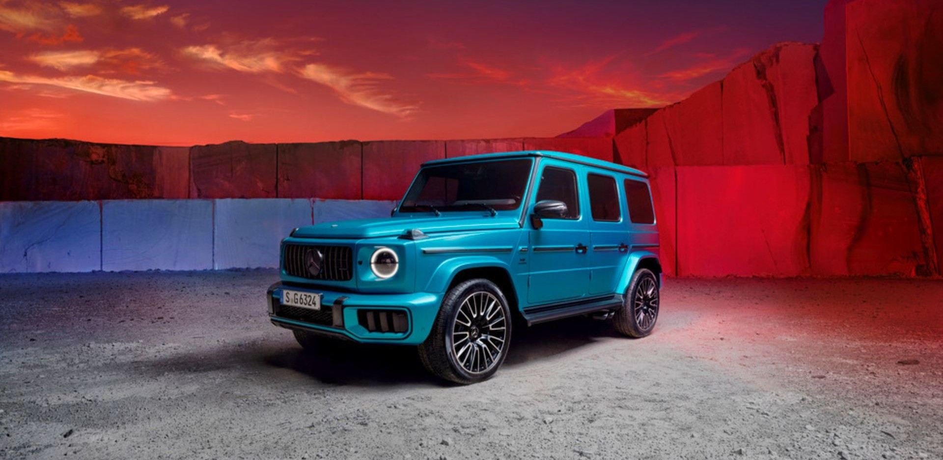 Illustration pour Classe G AMG