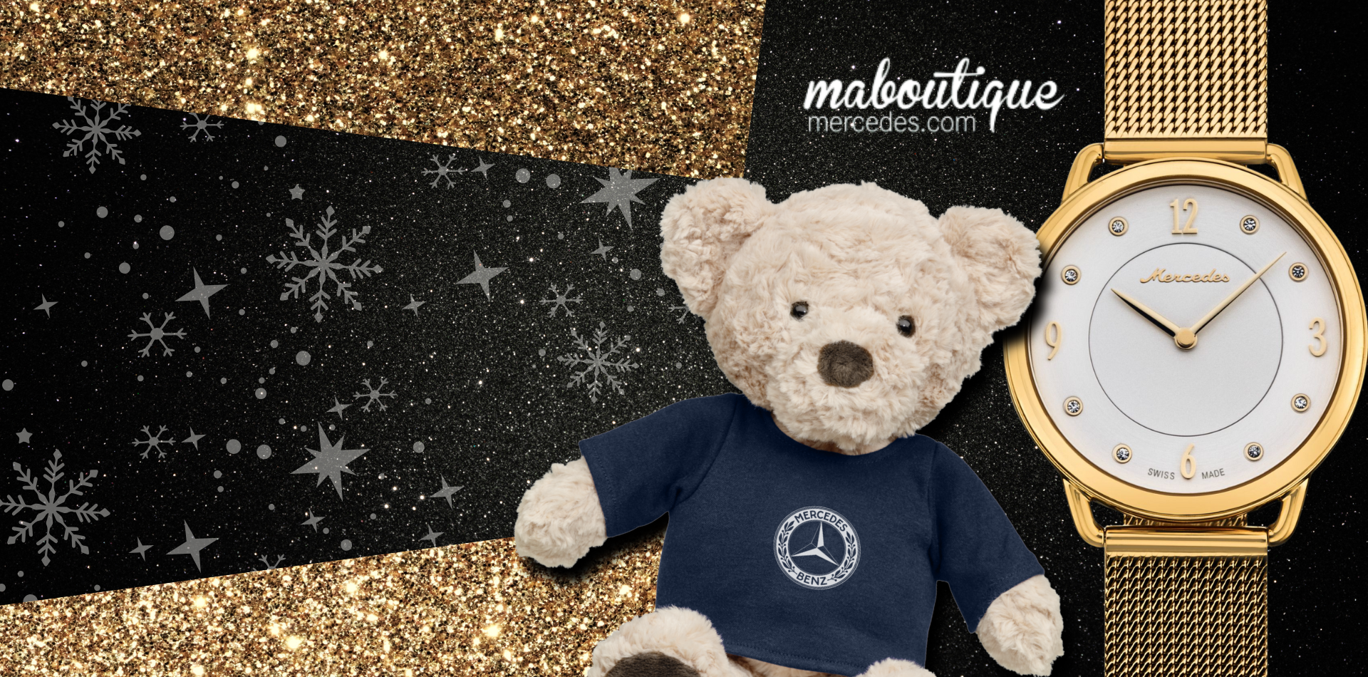 Illustration pour Noël Mercedes