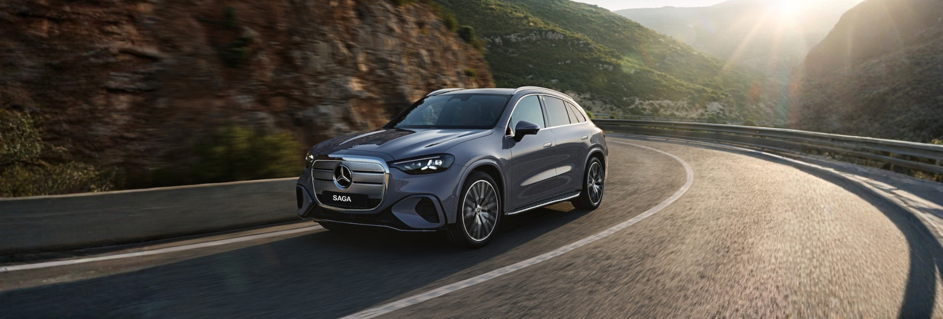 Illustration pour Nouveau GLC électrique.