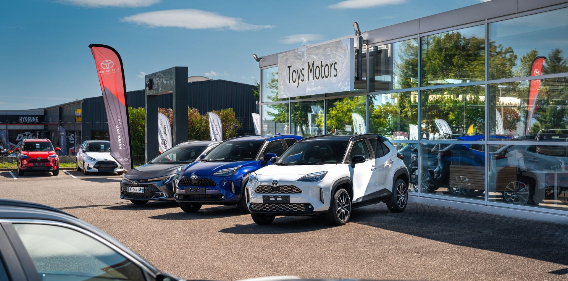 Illustration pour Véhicules de démonstration