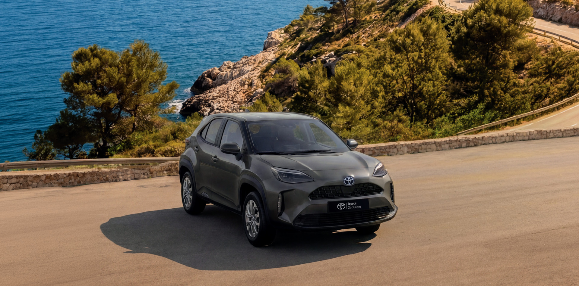 Illustration pour Yaris Cross hybride d'occasion
