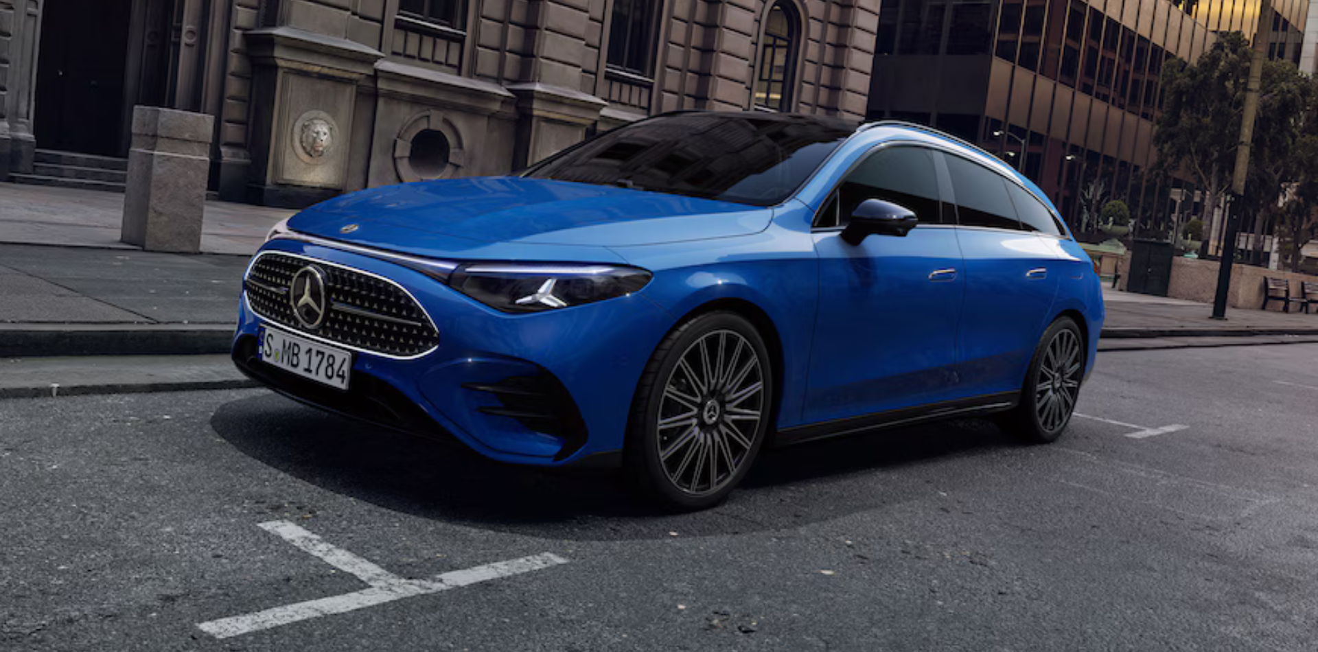 Illustratie voor CLA Shooting Brake