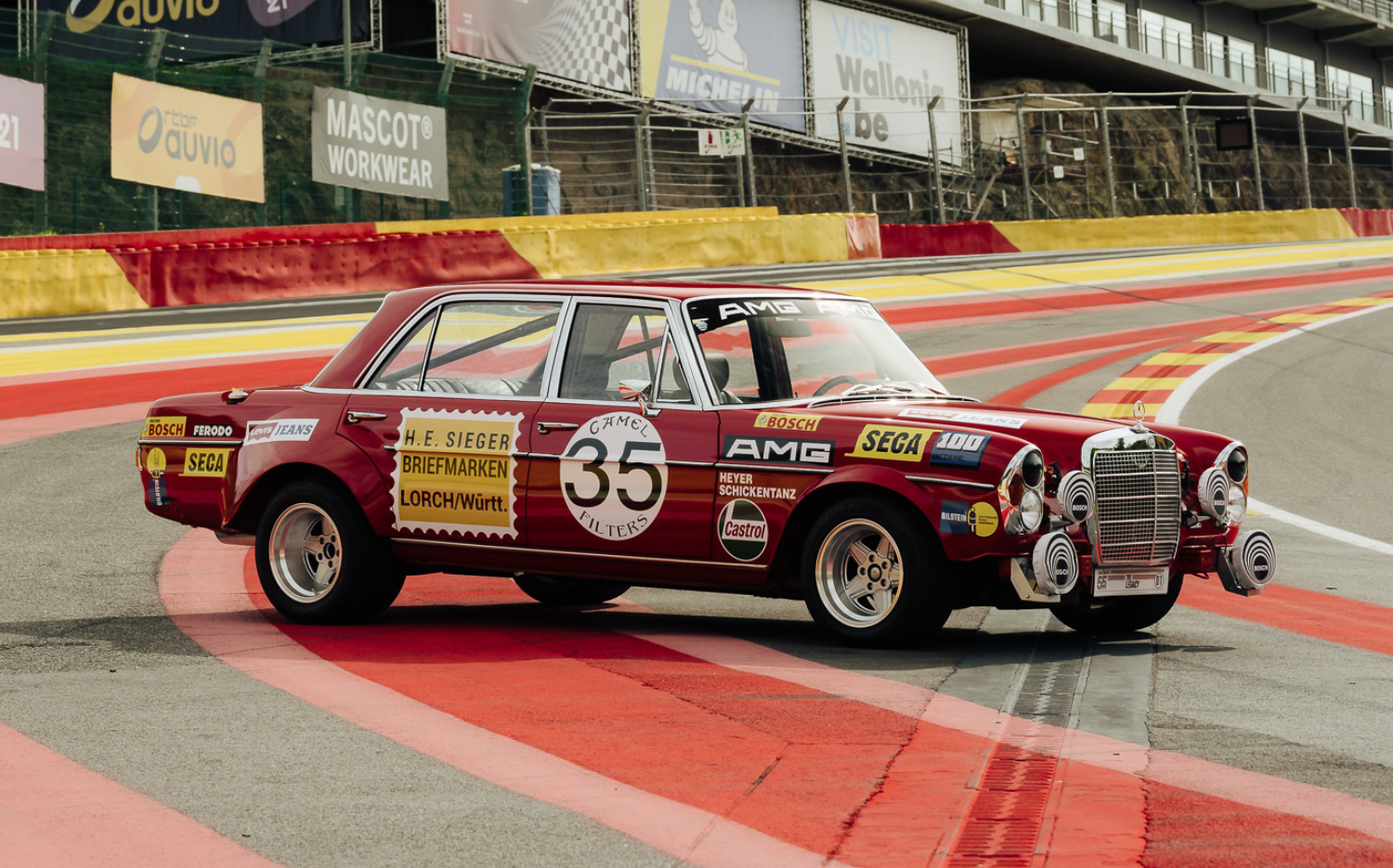55 ans d'histoire SAGA sur le circuit de Spa-Francorchamps