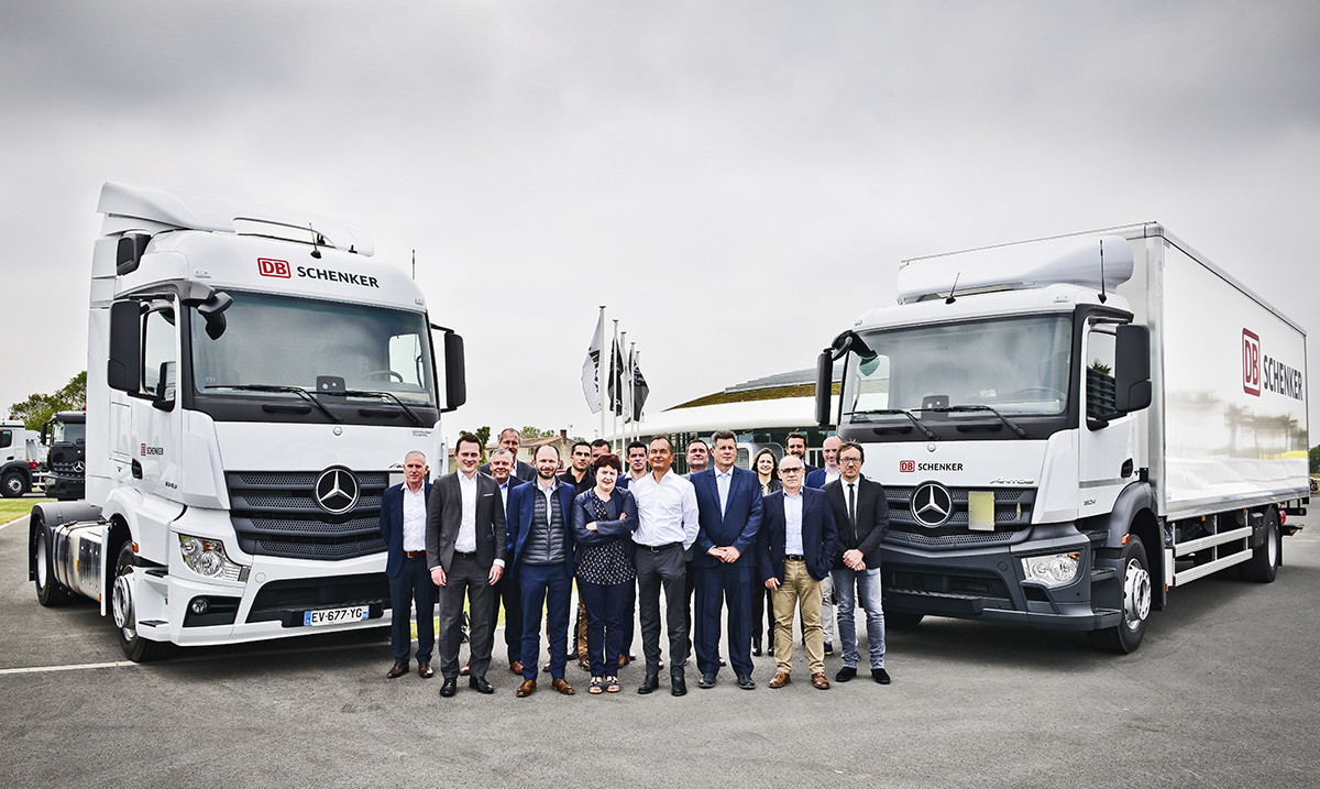 DB Schenker France fait confiance à Mercedes-Benz CharterWay