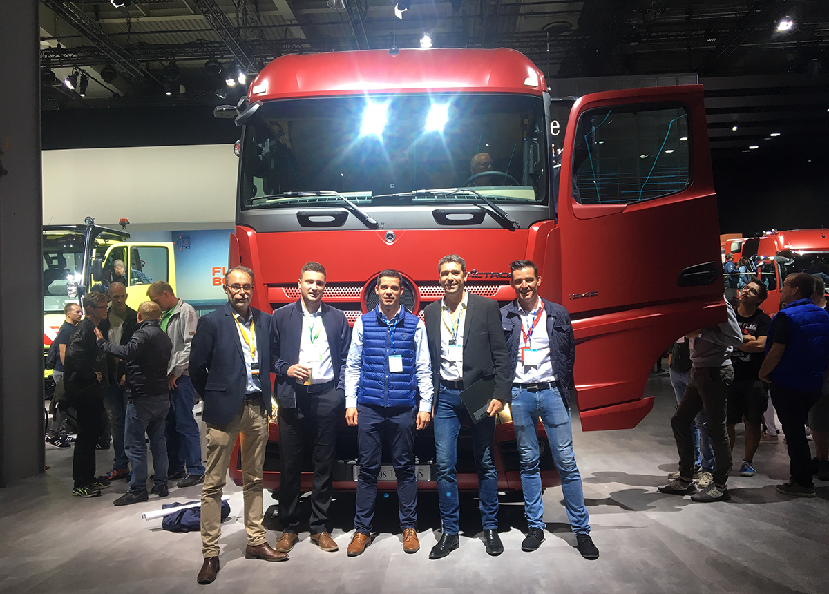 Nouvel Actros 5 au Salon IAA